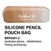 aesthetic green pencil case