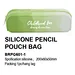 aesthetic green pencil case